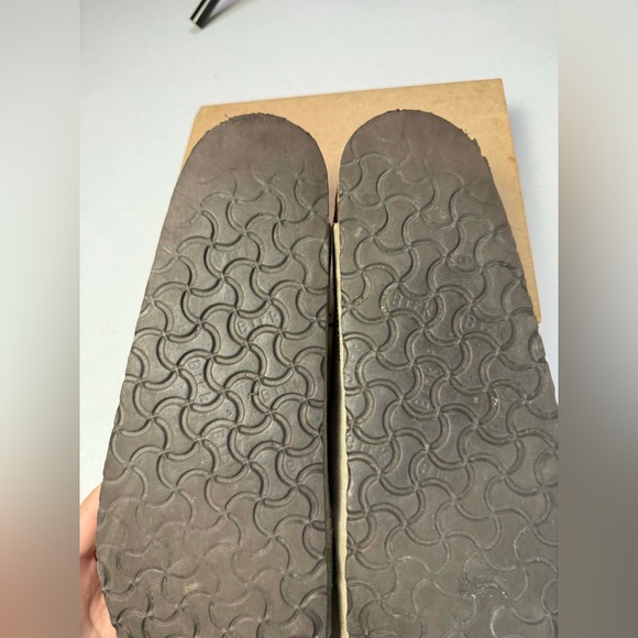 Birkenstock Arizona Soft Footbed Taupe Suede Men Regular Sandal Sz 48 / US 15 - Picture 11 of 14